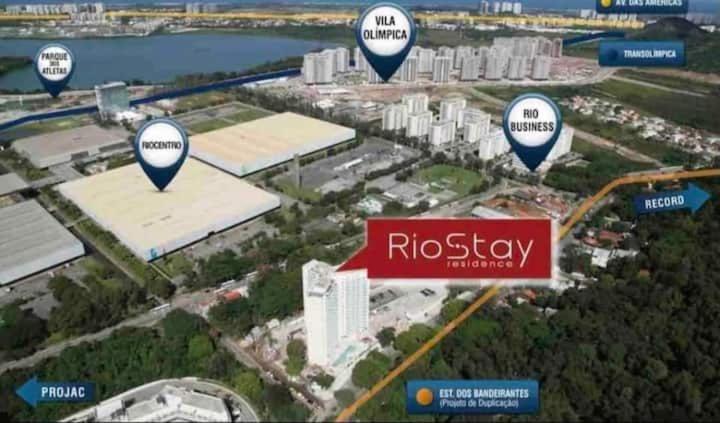 Flat Com Cozinha - Rio Stay - Rock In Rio - Rio Centro Rio de Janeiro Zewnętrze zdjęcie